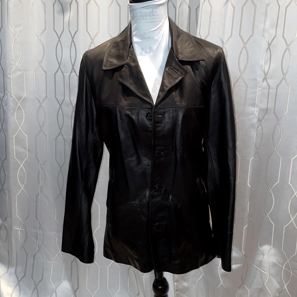 Authentic Soft Italian leather jacket by Vera Pelle size medium